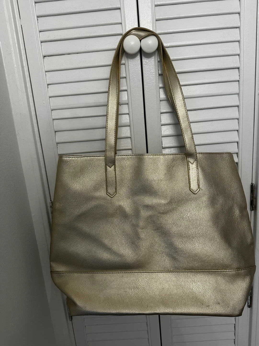 Exclusive to Bloomingdale's Metallic Tote Bag