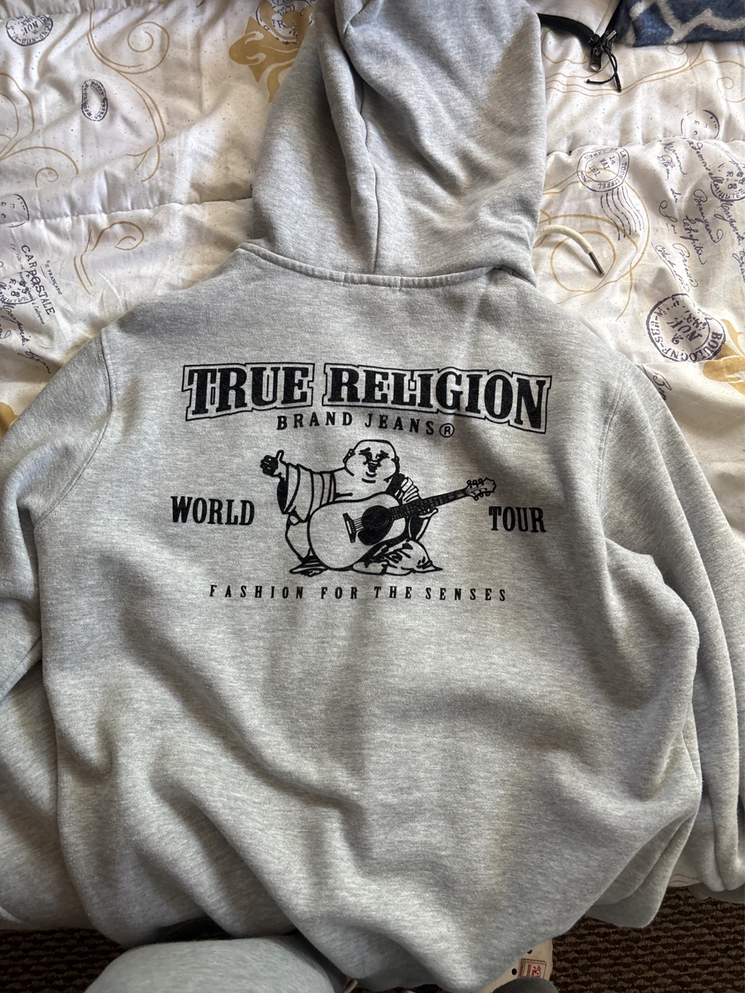 True Religion World Tour Zip-Up Hoodie - photo 3