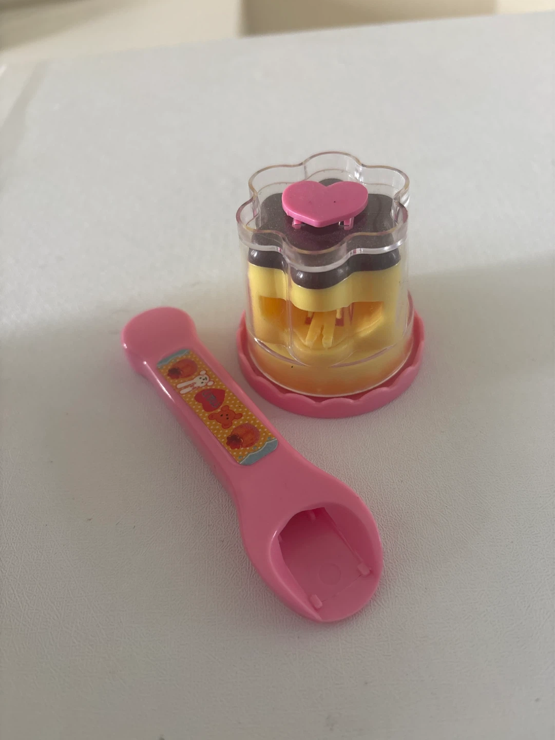 Cute Pudding Mold & Spoon Set