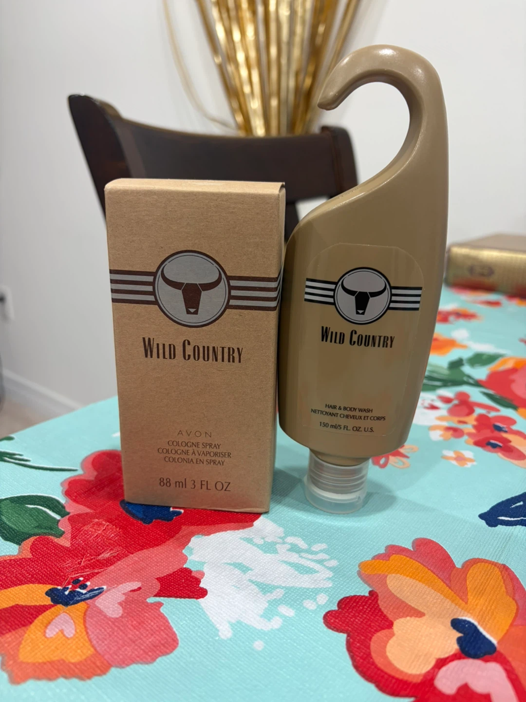 Wild Country Cologne Spray and Hair & Body Wash Set