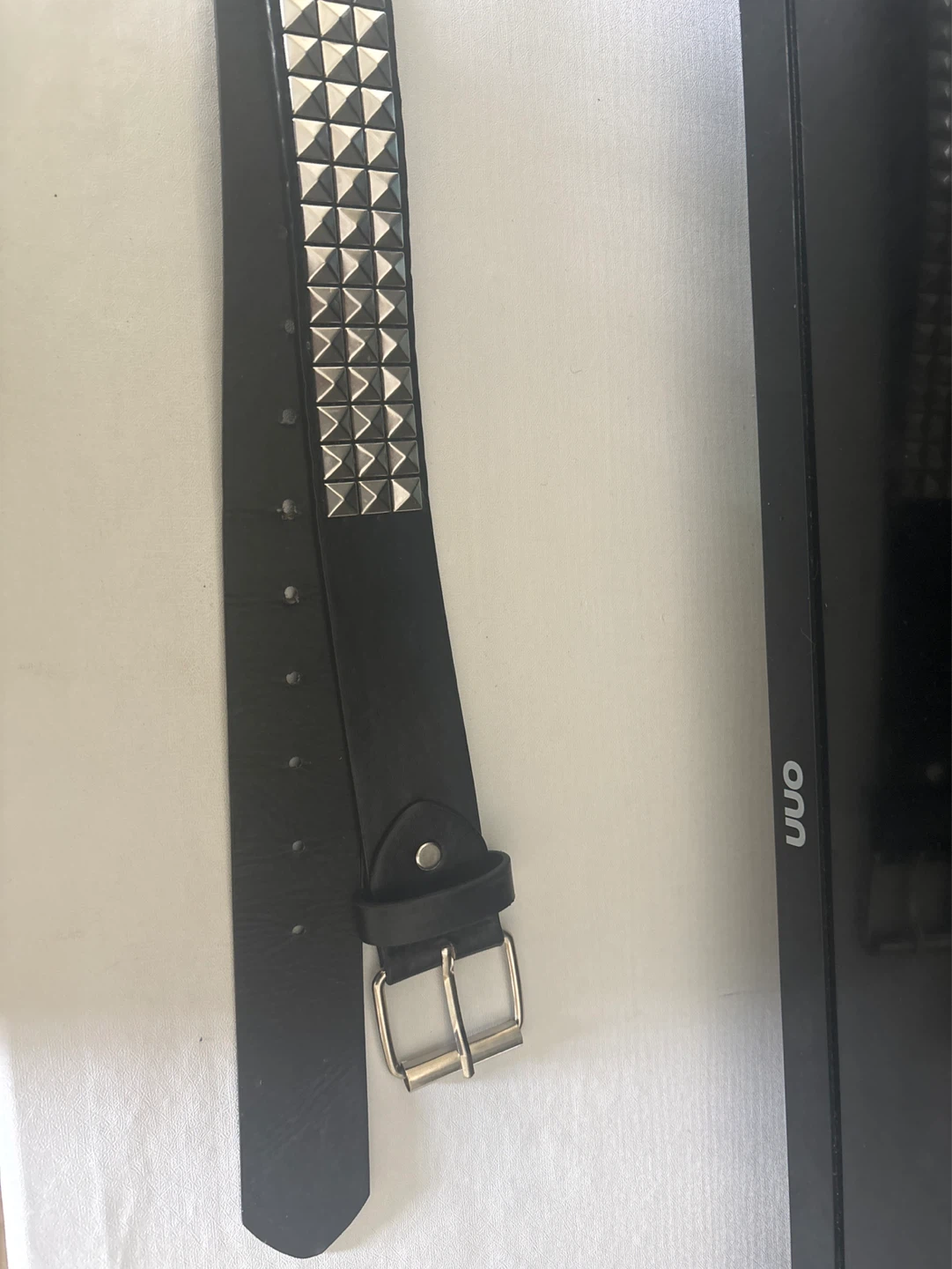 Black Studded Belt - photo 3