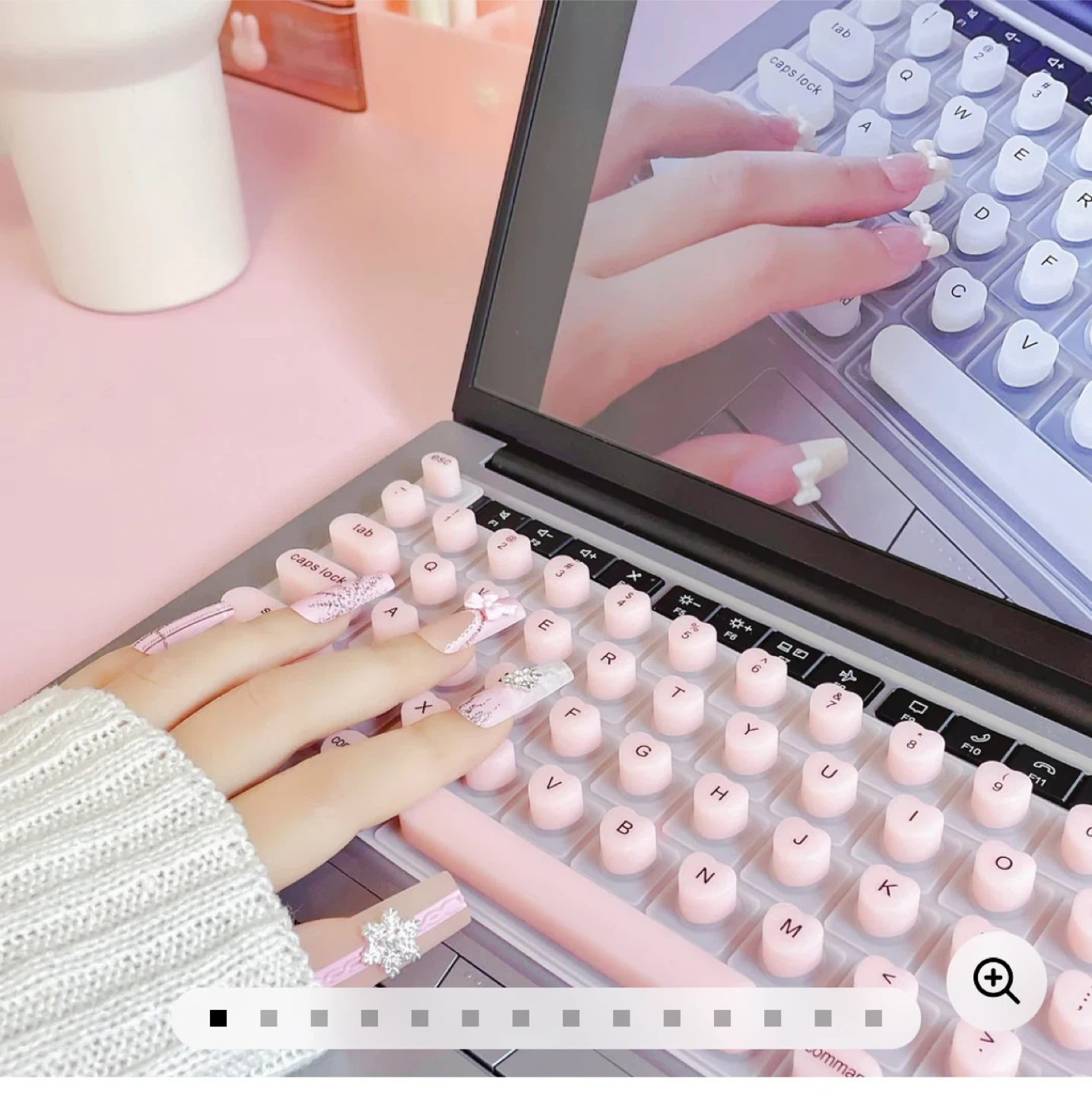 NadyType Keyboard  Raised Stickers - photo 4