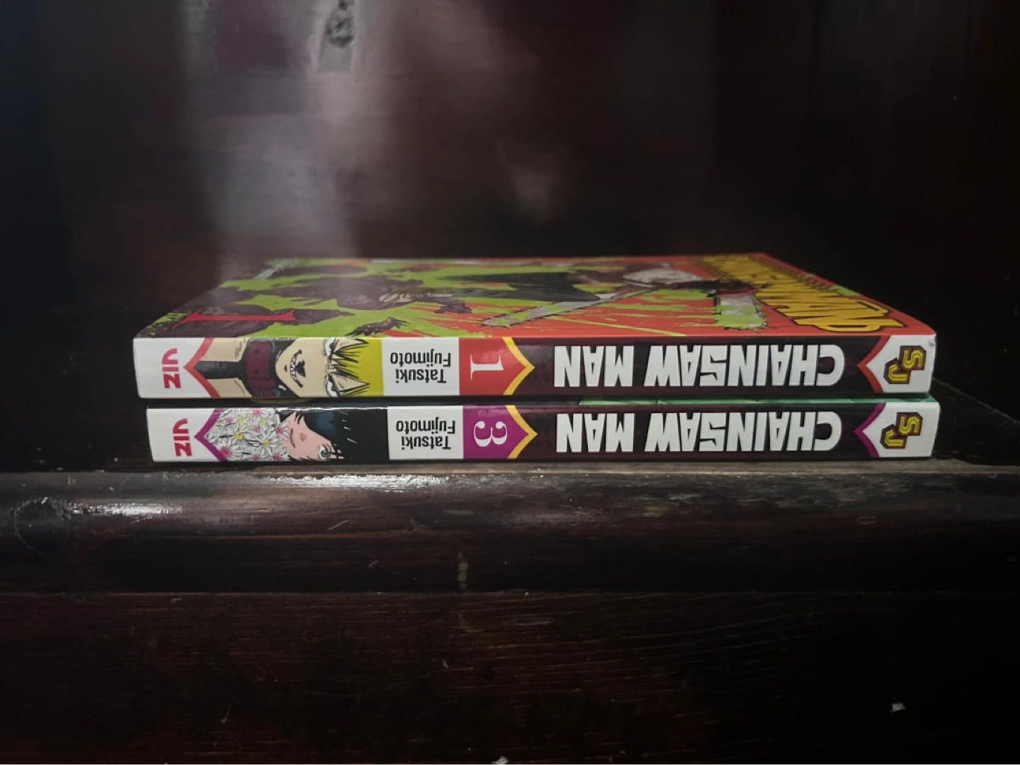 Chainsaw Man Manga Volumes 1 & 3