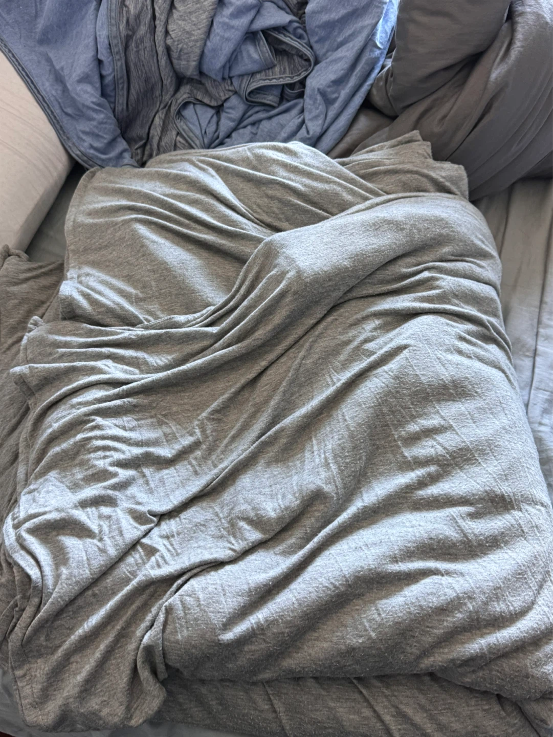 Twin sized Hush Blankets Duvet - Grey