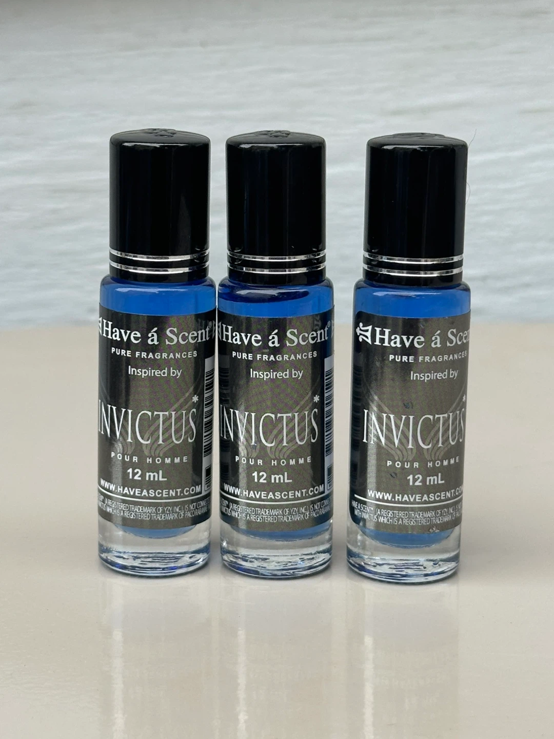 Have a Scent Invictus Pour Homme Fragrance - 12ml (Set of 3)