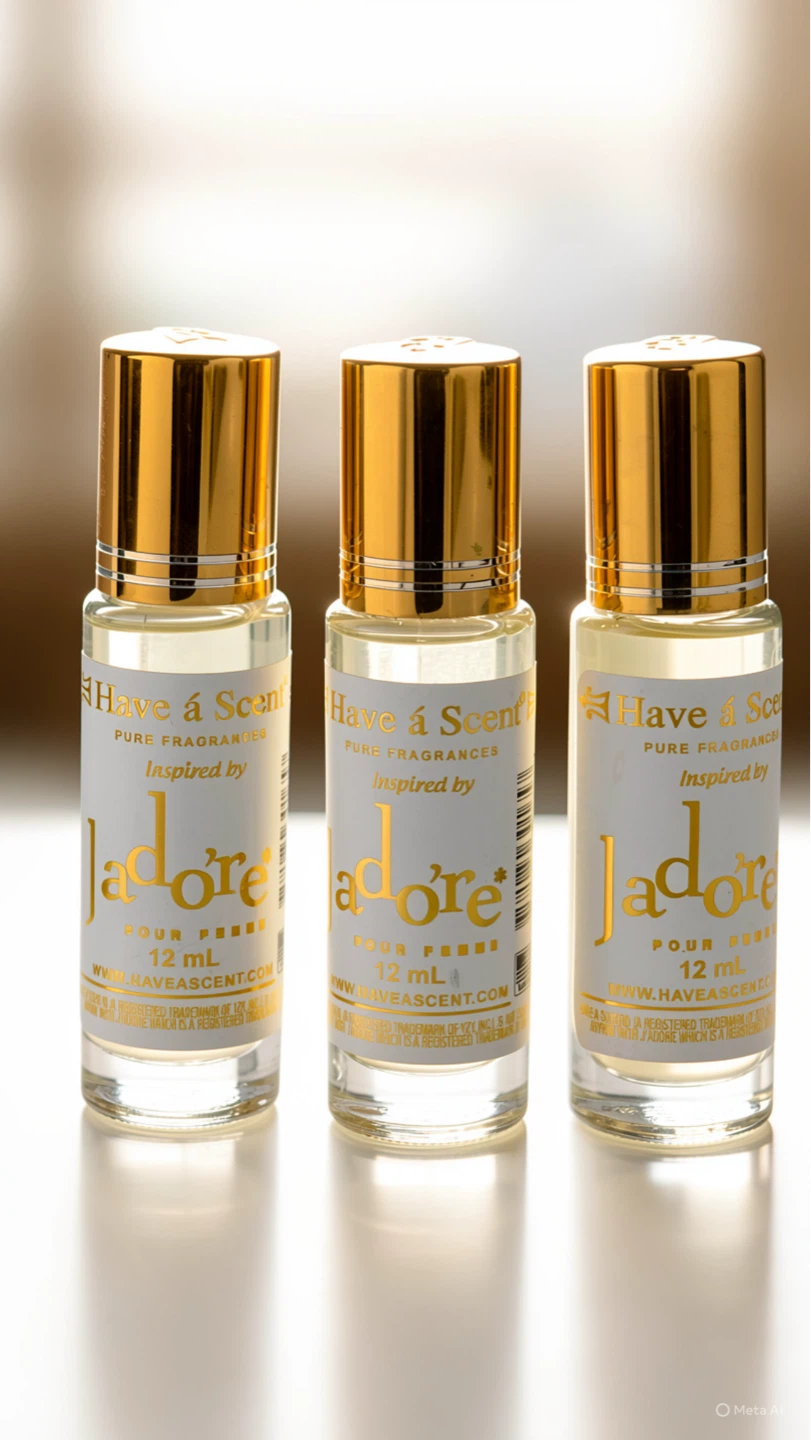 Have a Scent J'adore Inspired Pure Fragrance Rollerball - 12 mL