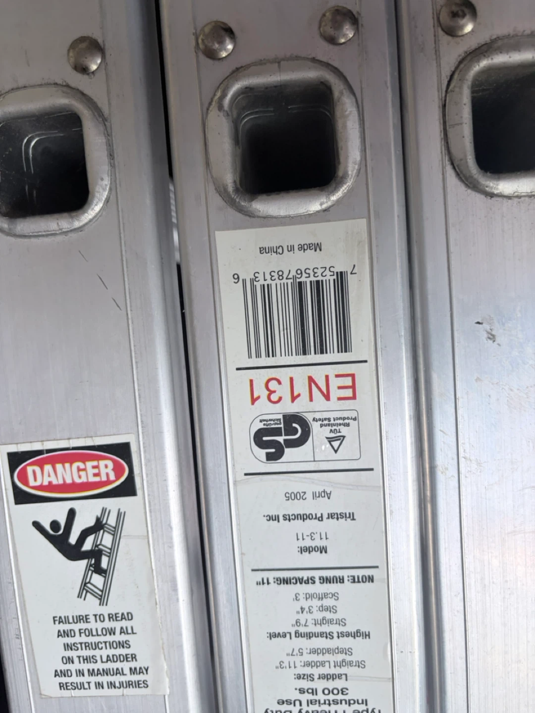 Tristar Products EN131 Multi-Position Ladder - photo 2