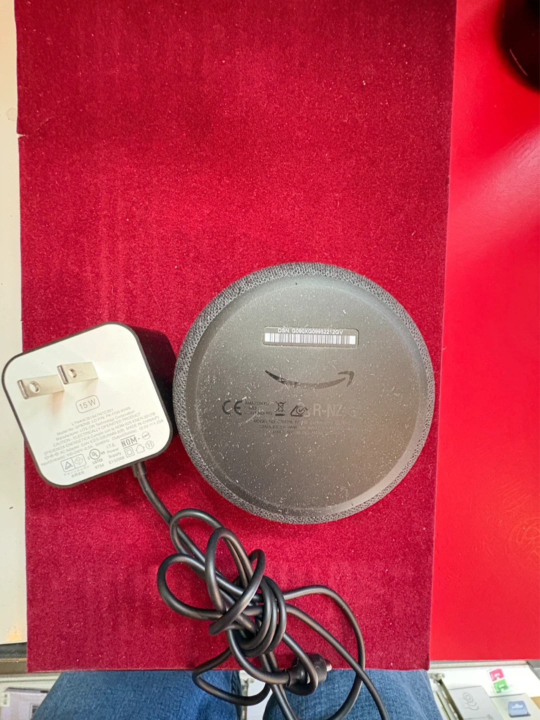 Amazon Echo Dot (3rd Gen) Smart Speaker with Power Adapter - photo 2
