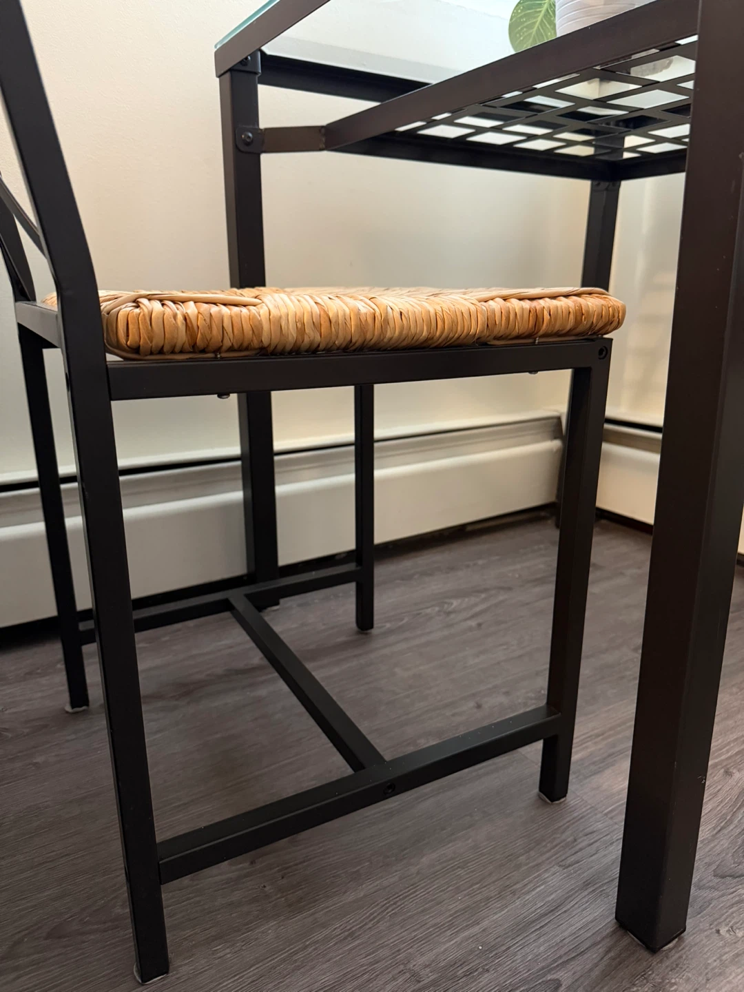 Glass Top Bistro Table and 2 Chairs - photo 2