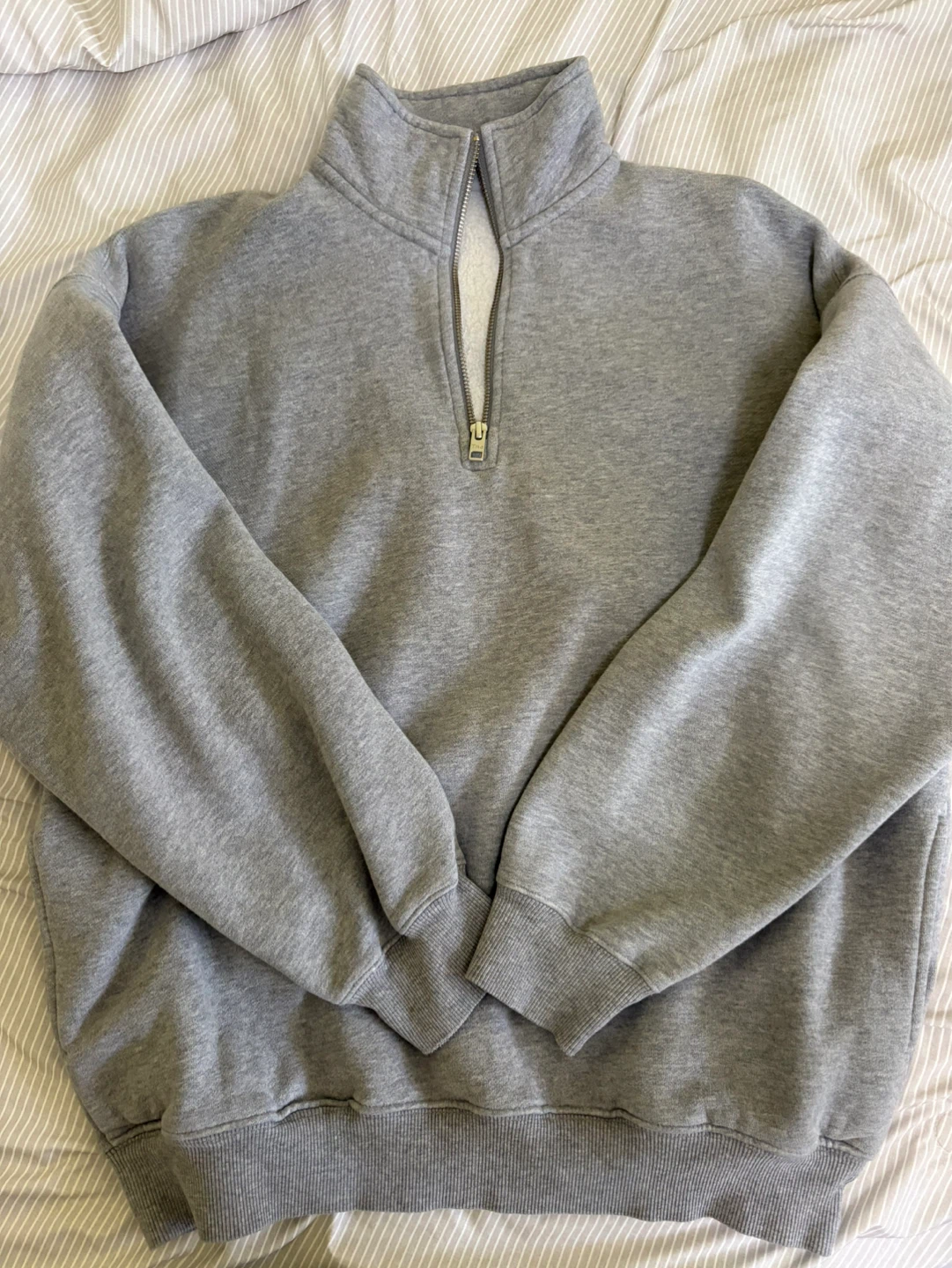 Tna Cozy Fleece Quarter Zip Sweatshirt