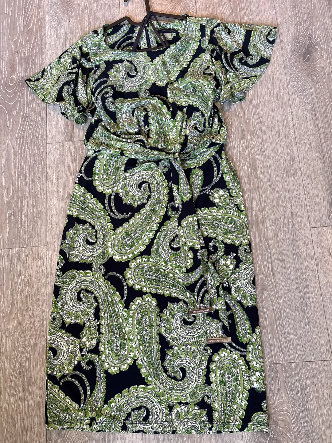 Tommy Hilfiger Women's Paisley Print Wrap Dress