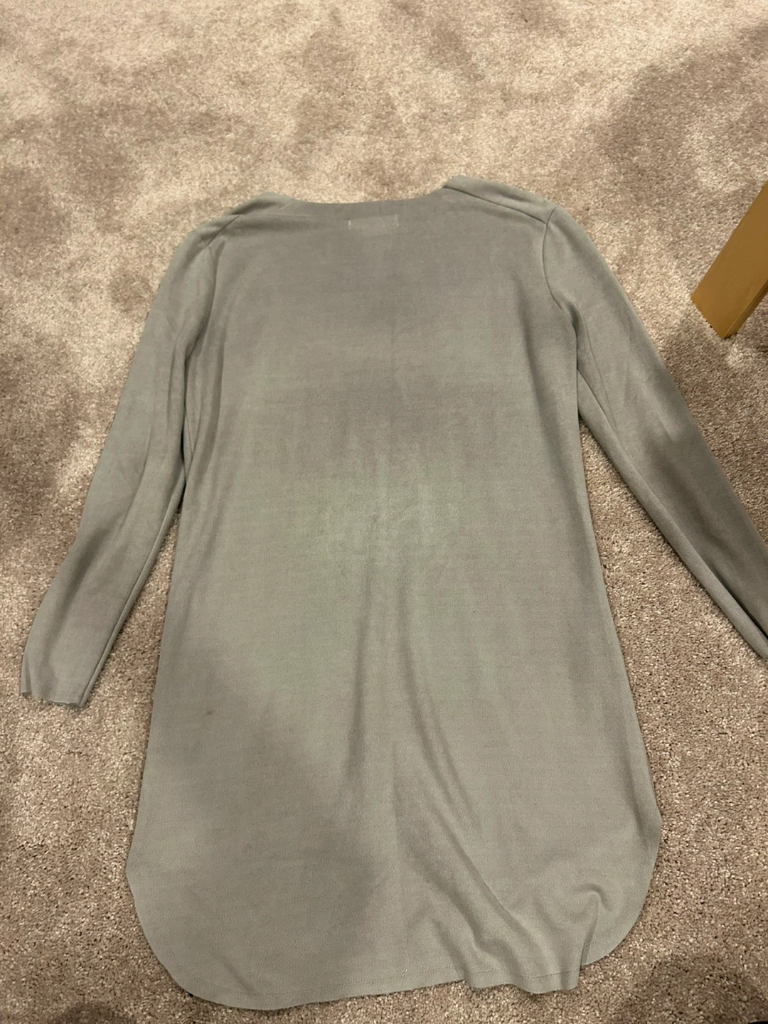 Costes grey long sleeve tunic dress - photo 2