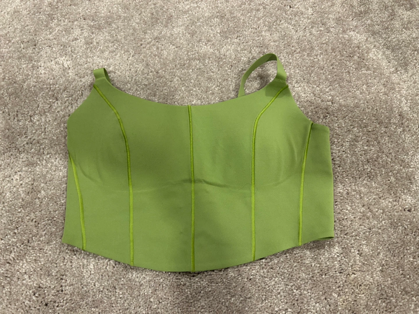 Offline by Aerie Green Crop Top