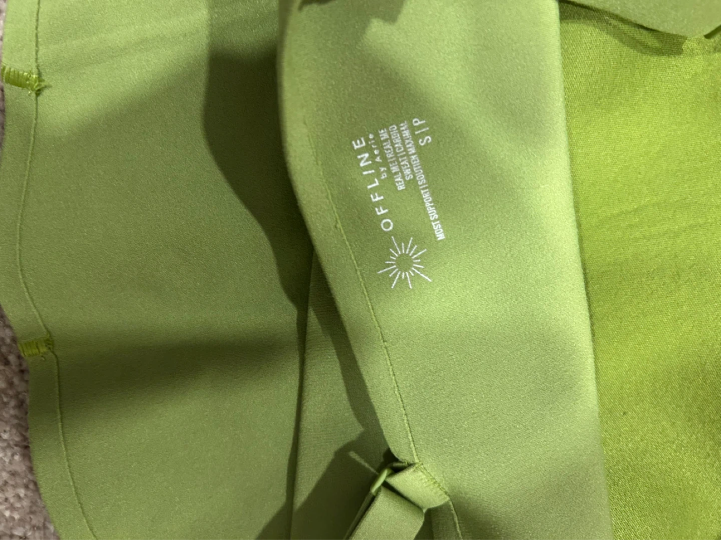 Offline by Aerie Green Crop Top - photo 4