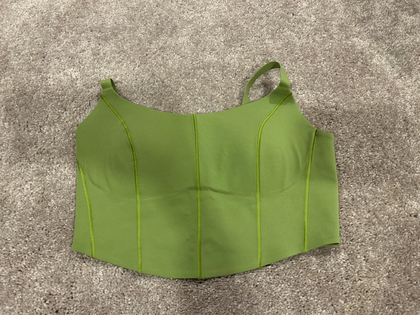 Offline by Aerie Green Crop Top - photo 2