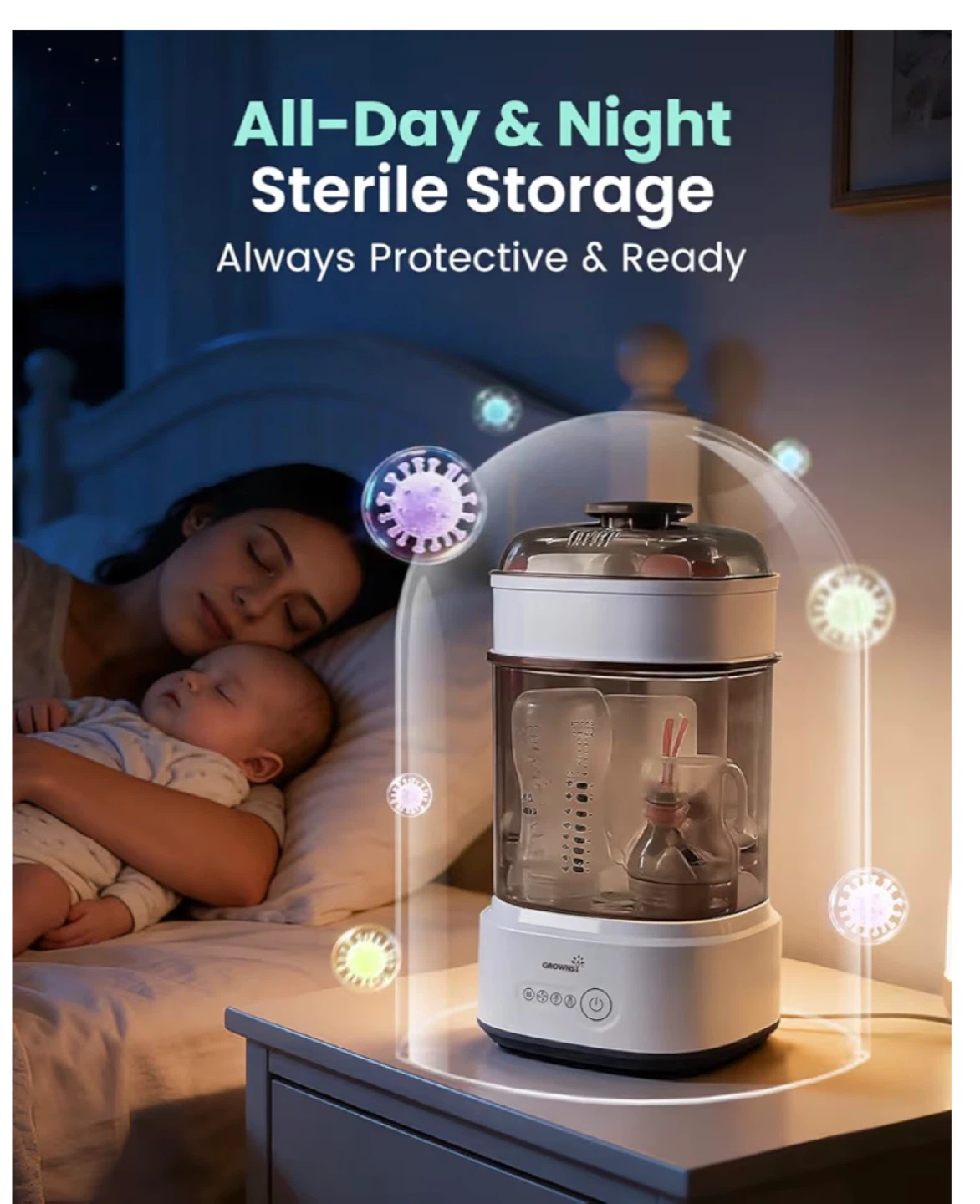 GROWNS! Bottle Sterilizer and Dryer G8 - photo 5