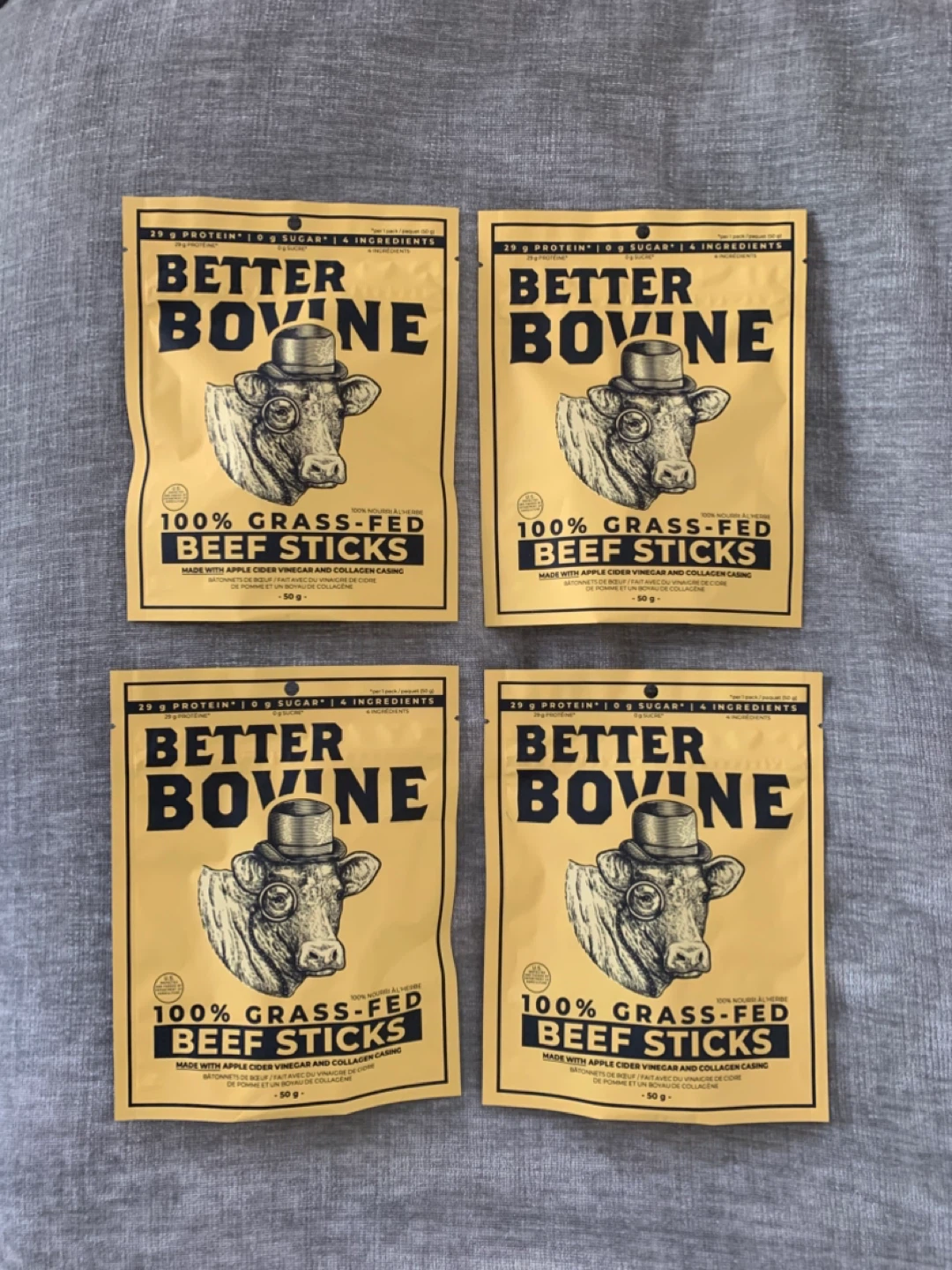 4x Better Bovine Beef Sticks
