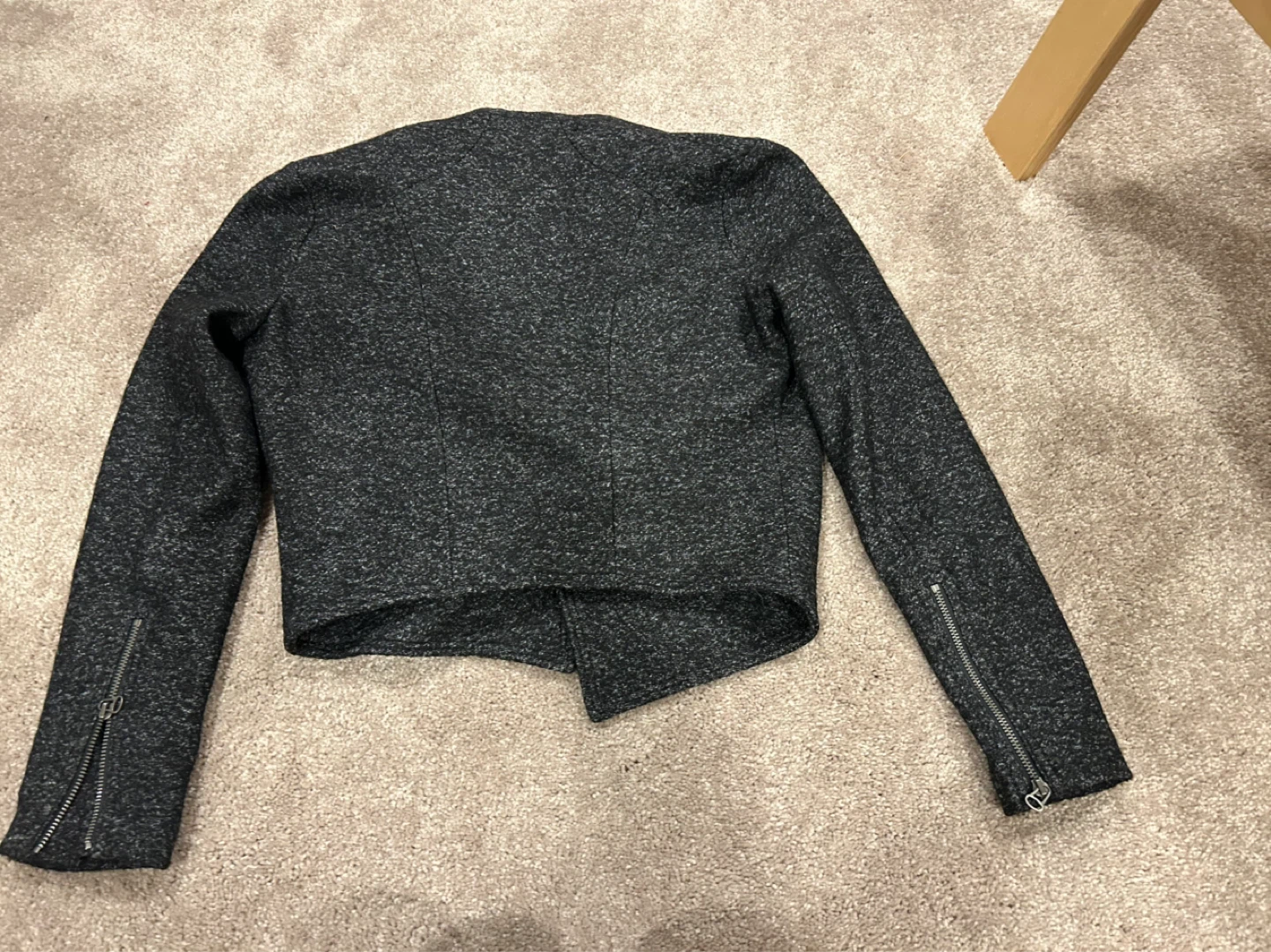 Club Monaco Grey Moto Jacket XS/TP - photo 2
