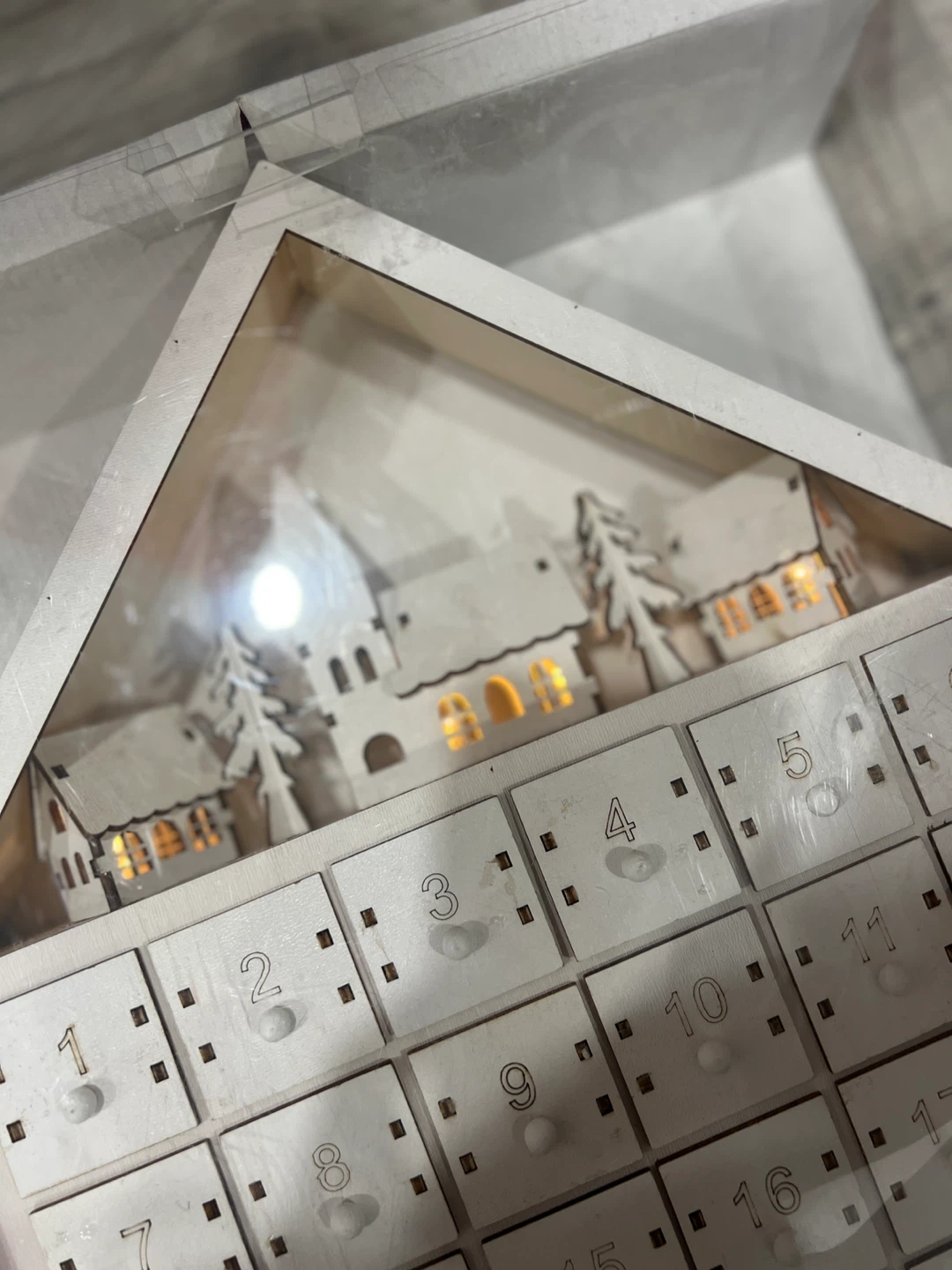 Home Accents Holiday LED Advent Calendar House - photo 3