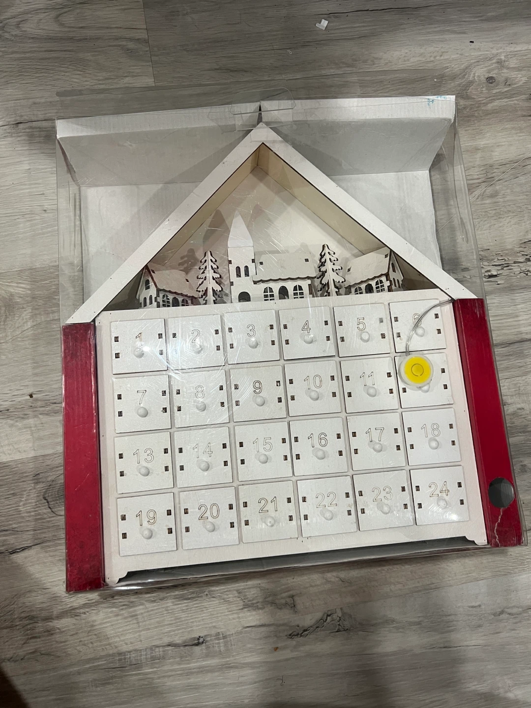 Home Accents Holiday LED Advent Calendar House - photo 4