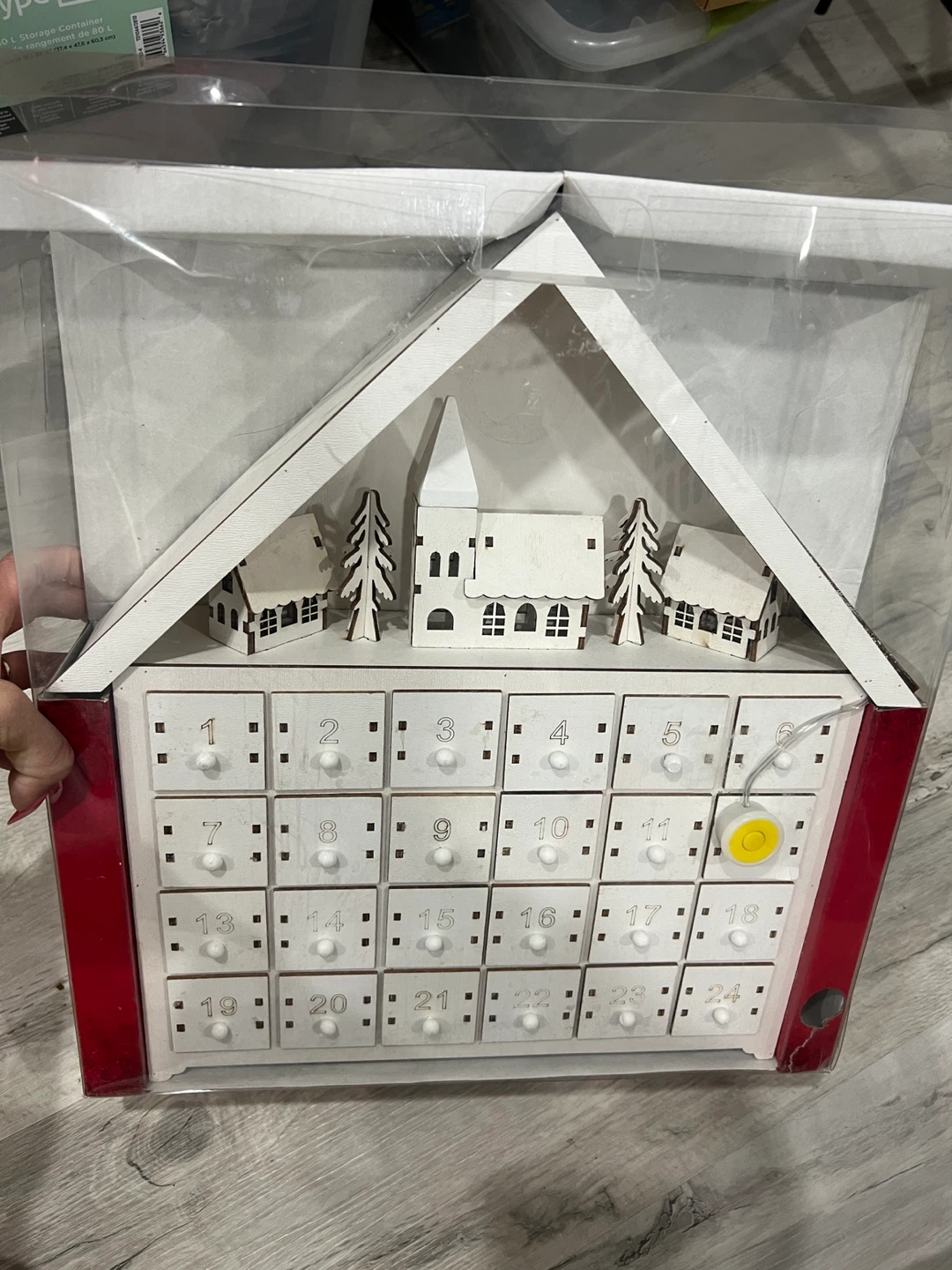 Home Accents Holiday LED Advent Calendar House