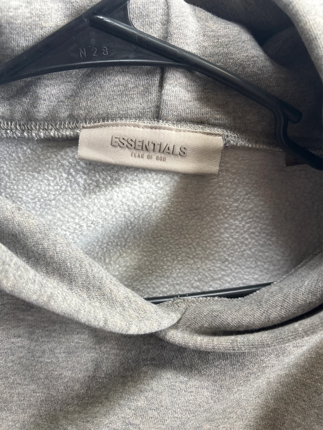 Fear of God Essentials Hoodie Gray - photo 2