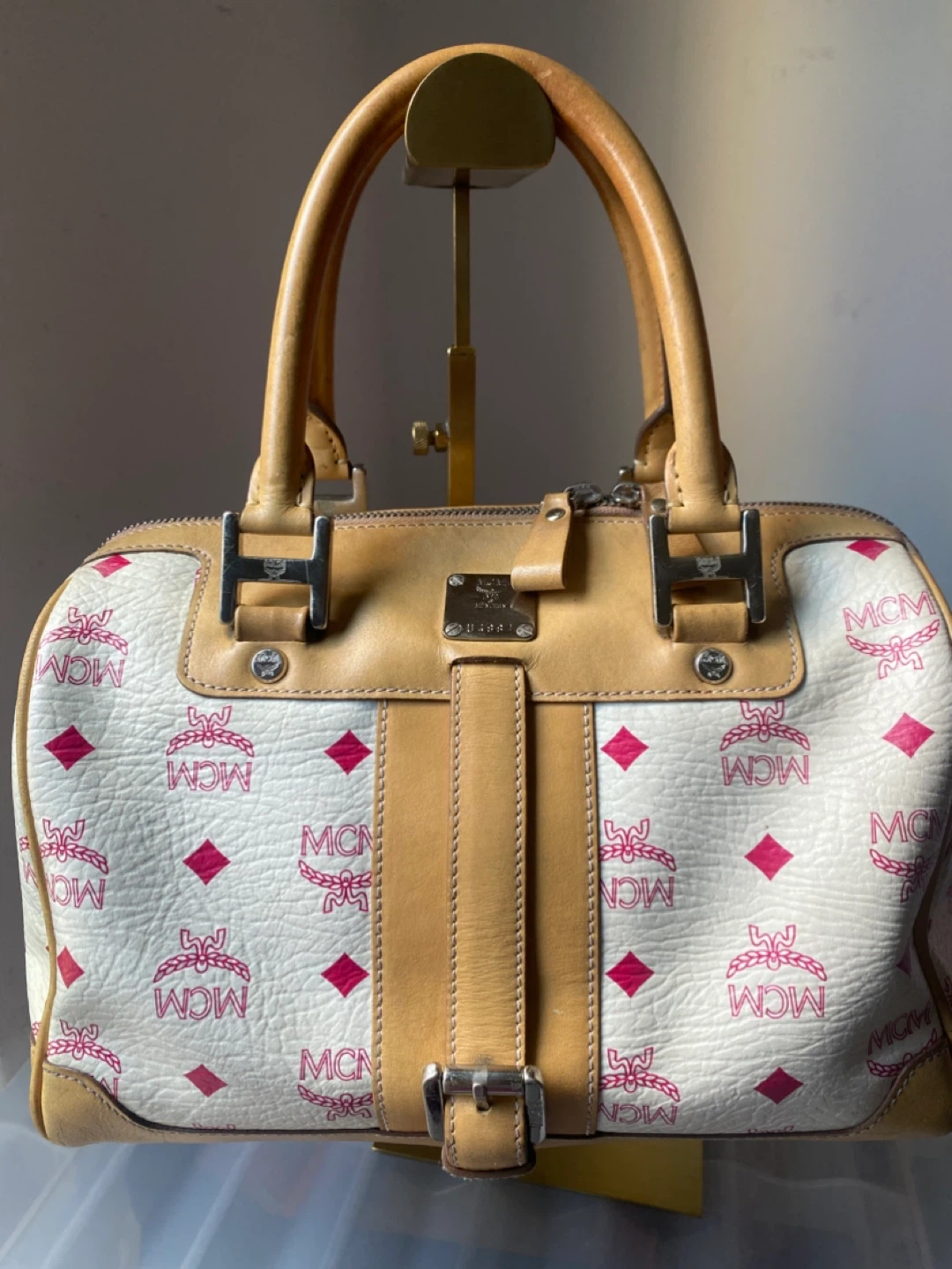 MCM Boston Bag