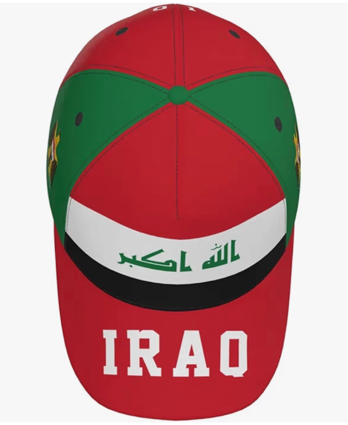 Iraq Flag Baseball Cap World Cup Hat - photo 3