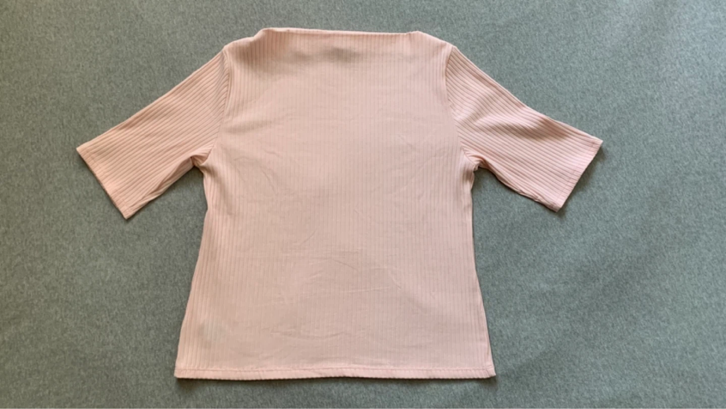 Ladies “Pink Sky” Ribbed Top - Size Large - photo 2