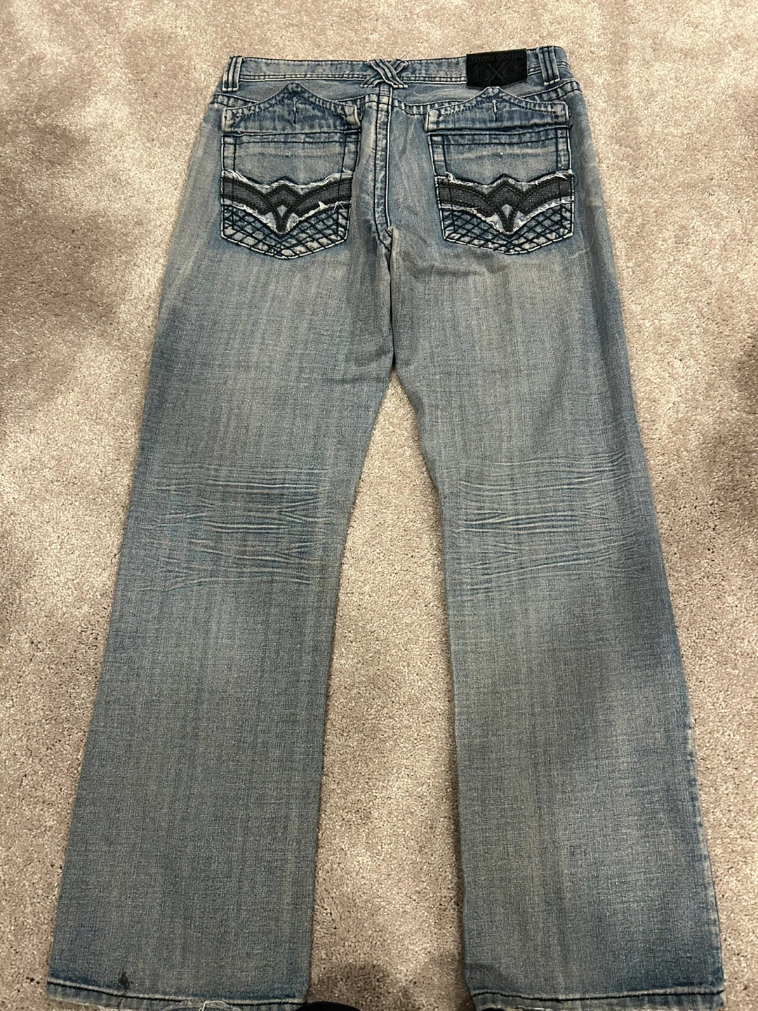 Xtreme Couture Distressed Denim Jeans