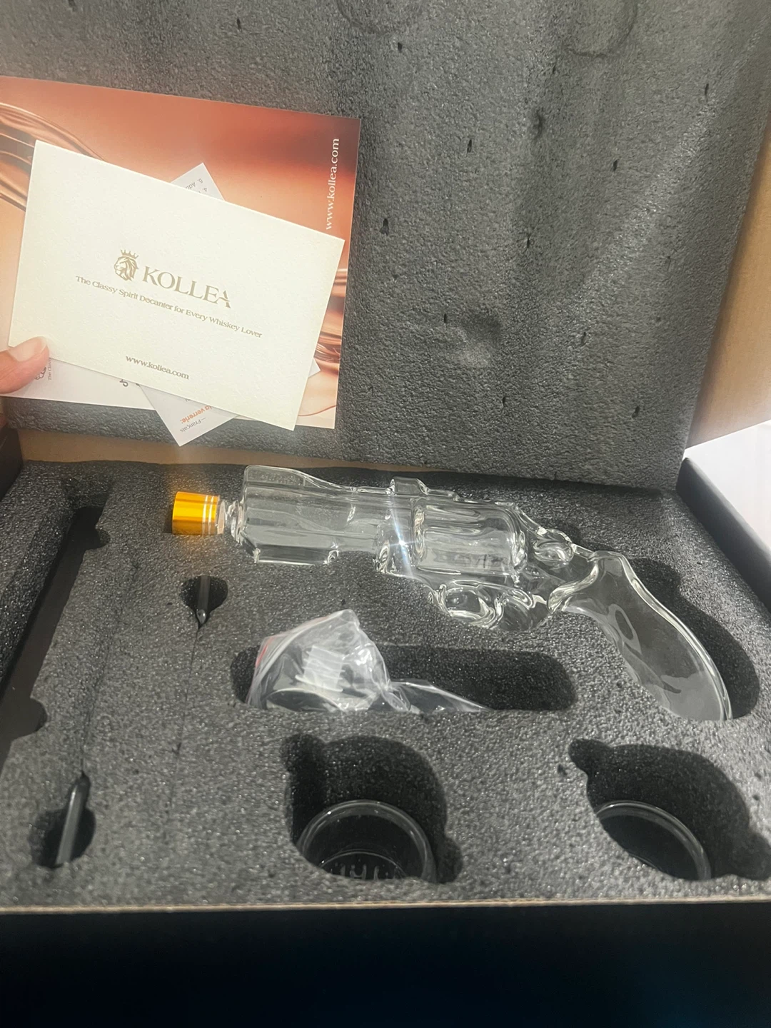 Kollea Whiskey Decanter Set - Revolver - photo 2