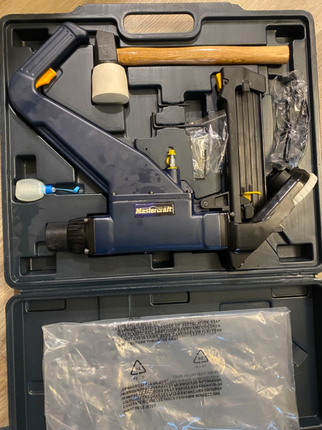 Mastercraft Nail Gun Set with Case