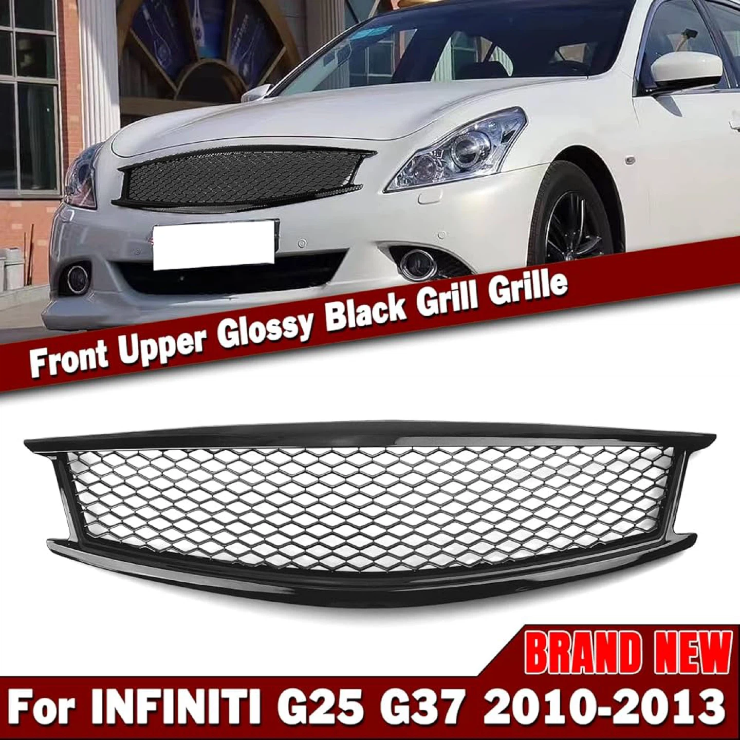 Front Grille for 2010-2013 G37 Sedan - BN