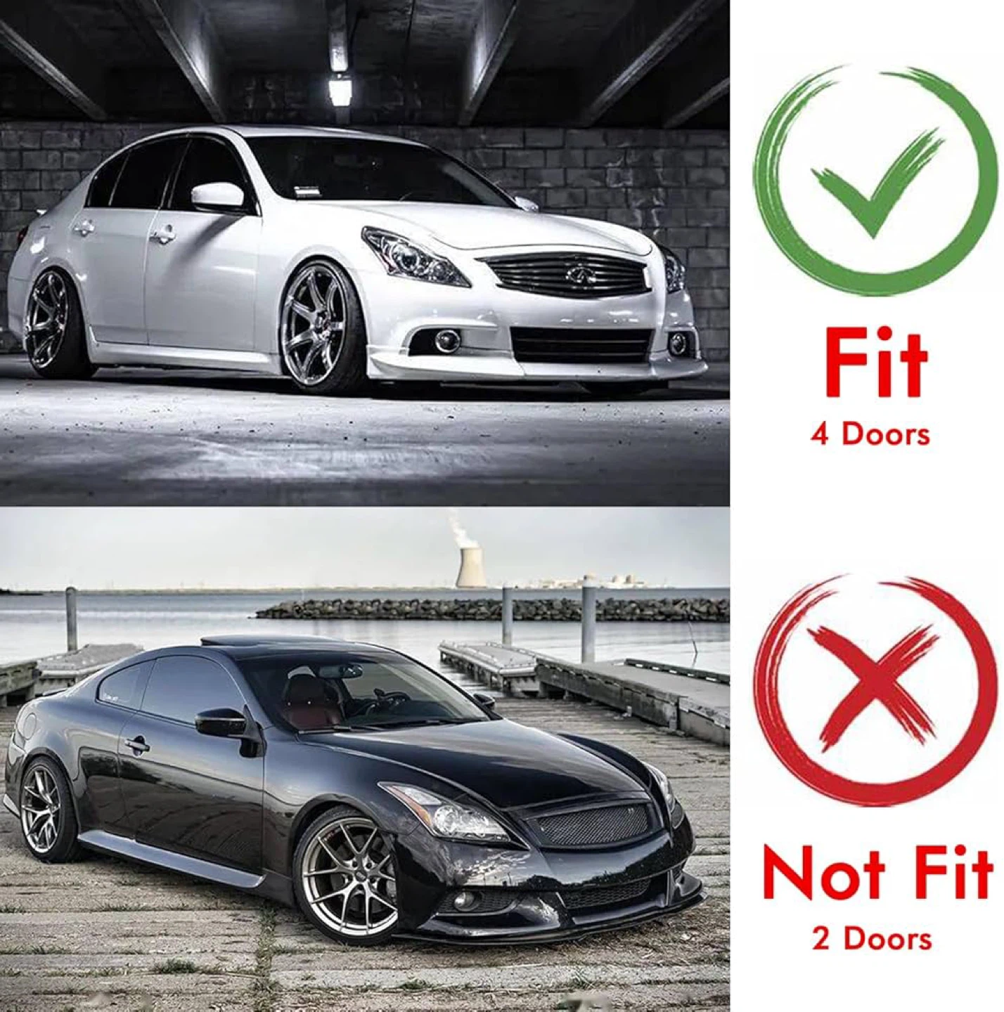 Front Grille for 2010-2013 G37 Sedan - BN - photo 2