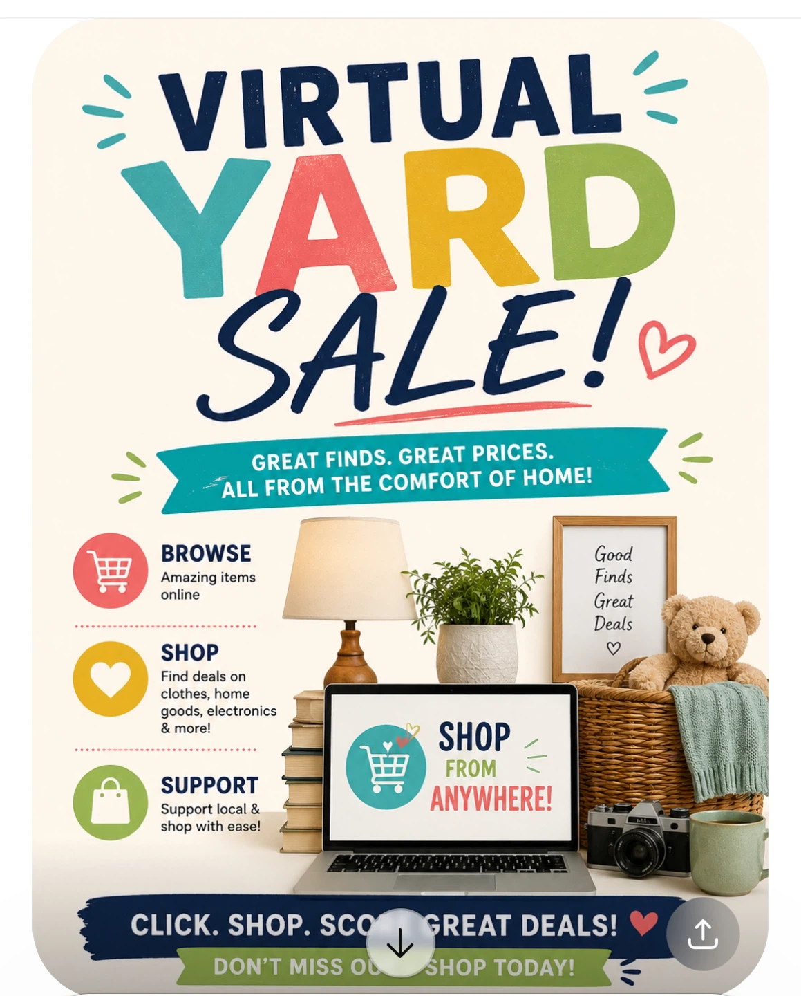 Virtual yard sale event!!
