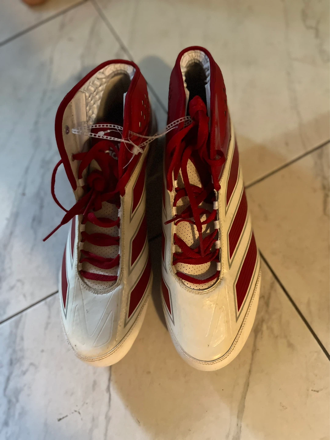 Inline Skates - Size 12 red and white soccer shoes - photo 2