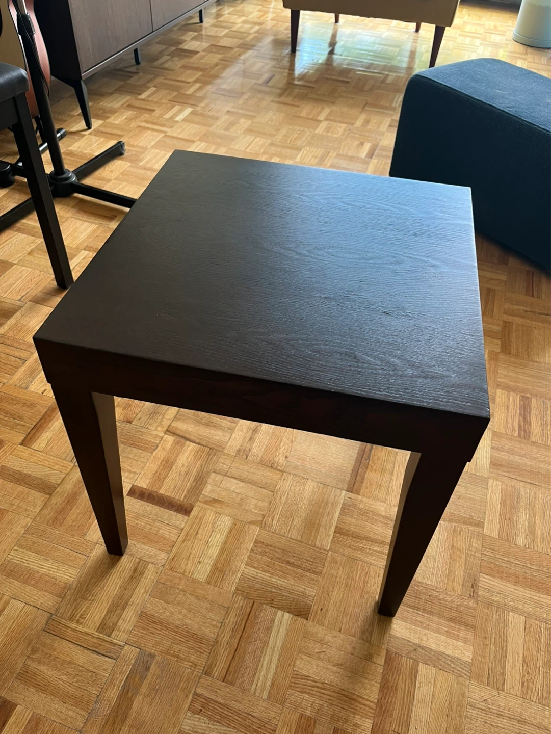 Dark Wood Side Table