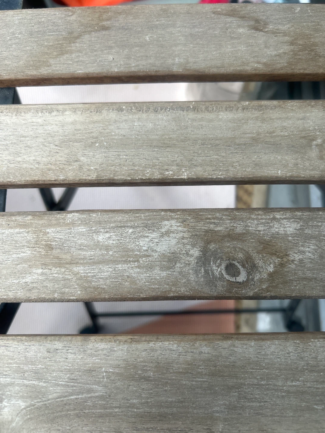 TÄRNÖ Chair, outdoor, foldable black/light brown stained - photo 2