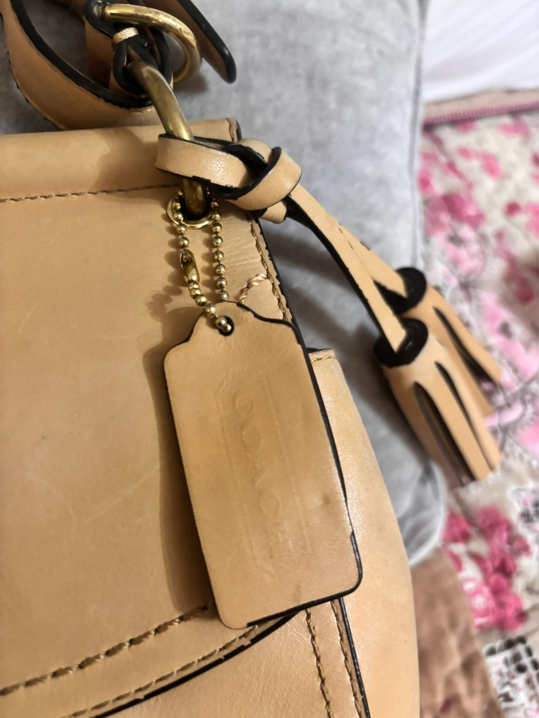 Coach Willis 70 Anniversary-Leather Handbag - photo 5
