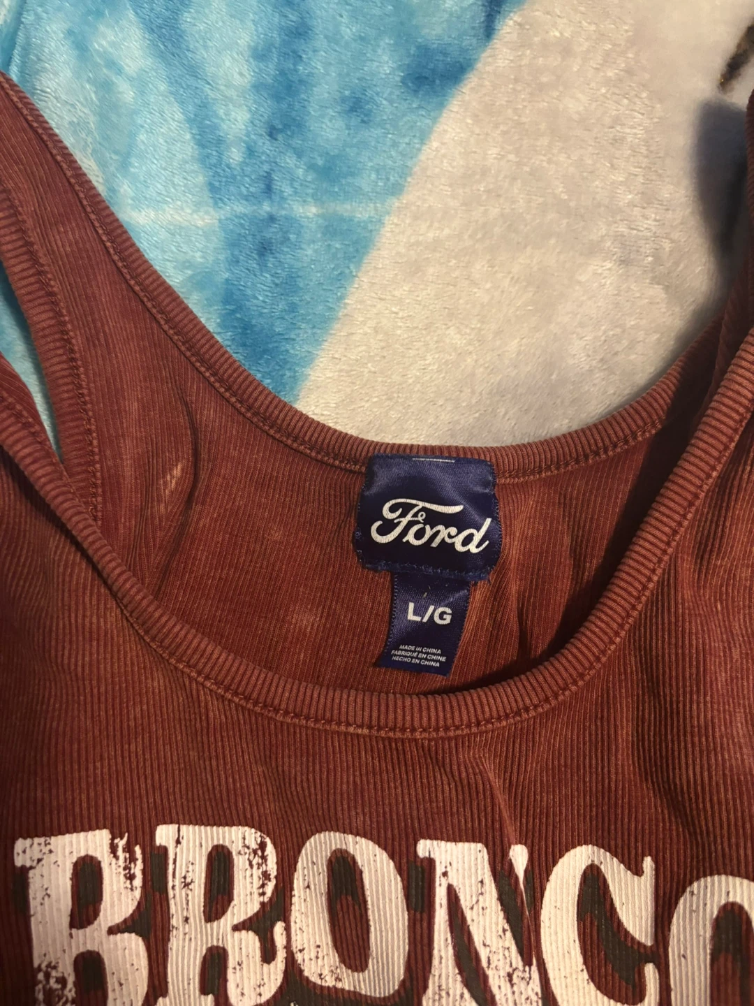 Ford Bronco "Born Wild Since 1966" Tank Top - Size L/G - photo 2