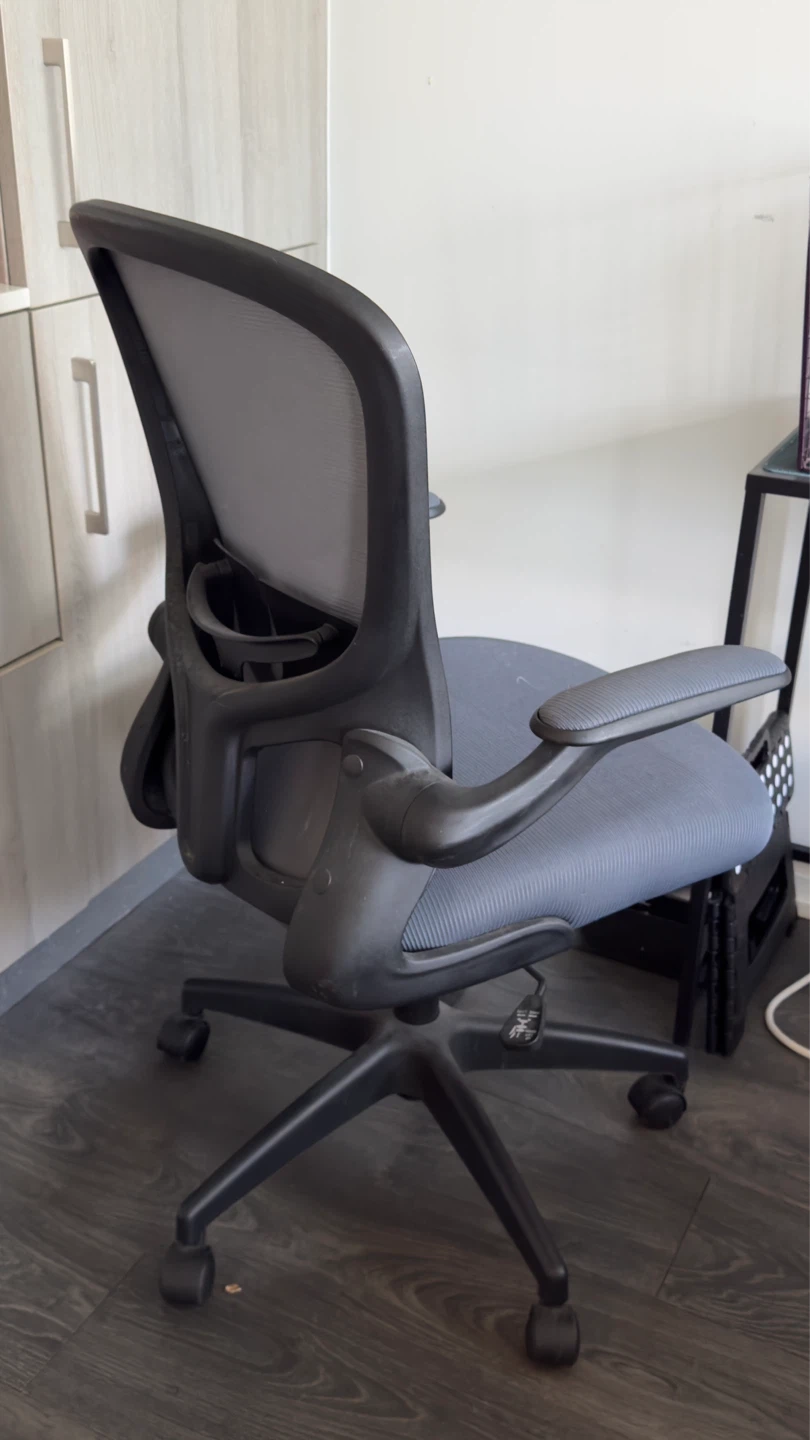 Free Grey Office Chair with Adjustable Arms - photo 2