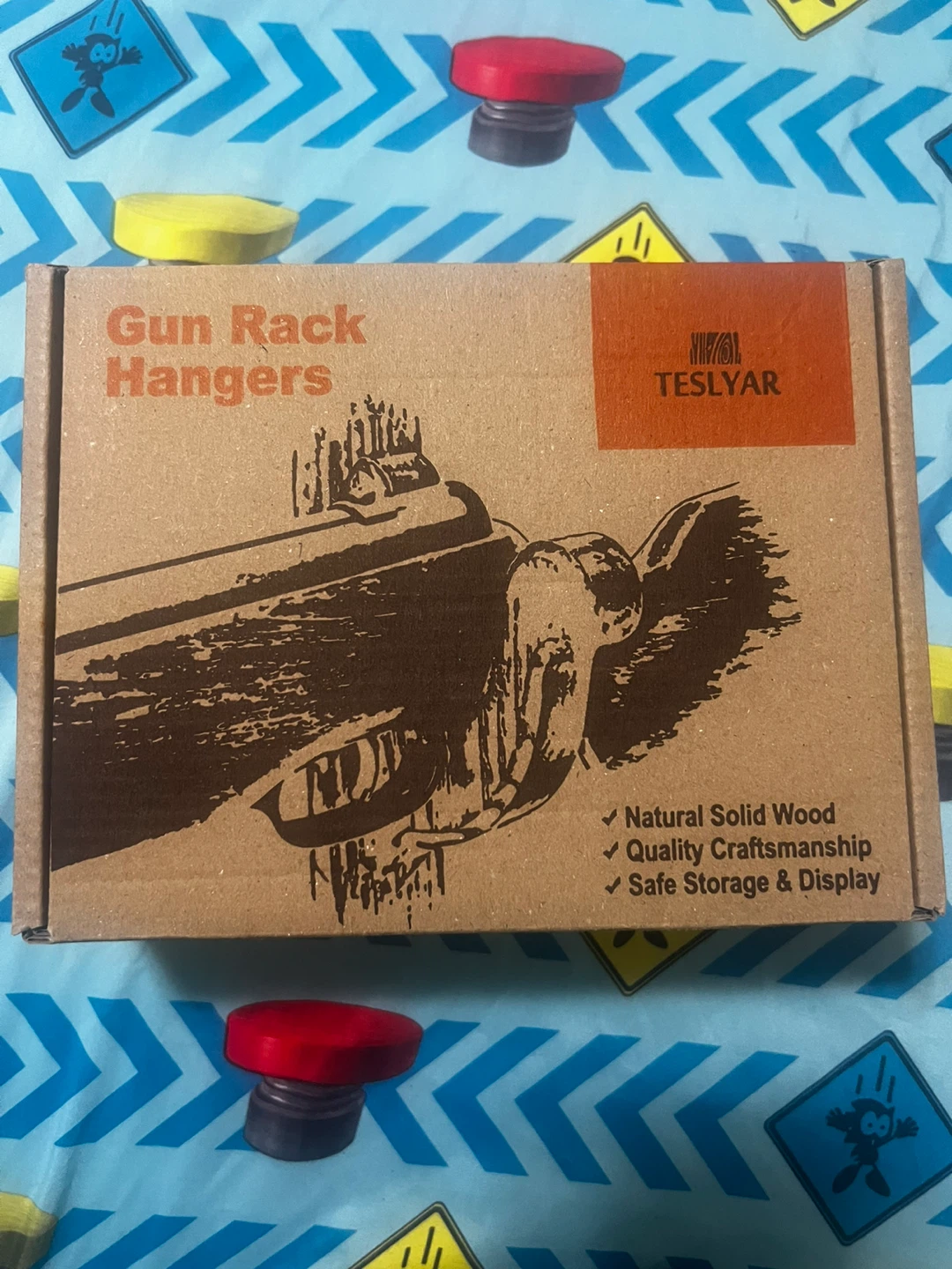 TESLYAR Gun Rack Hangers - photo 2