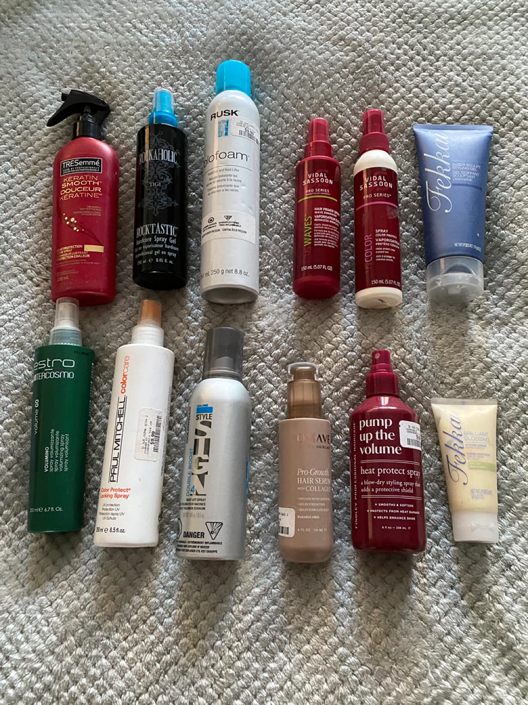 Assorted Hair Product 7.00 each