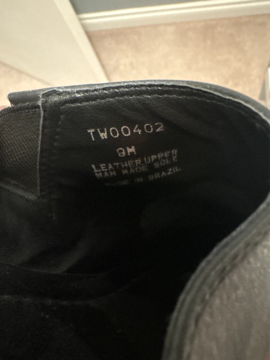Tommy Hilfiger Black Leather Clog Shoes - Size 9 - photo 3