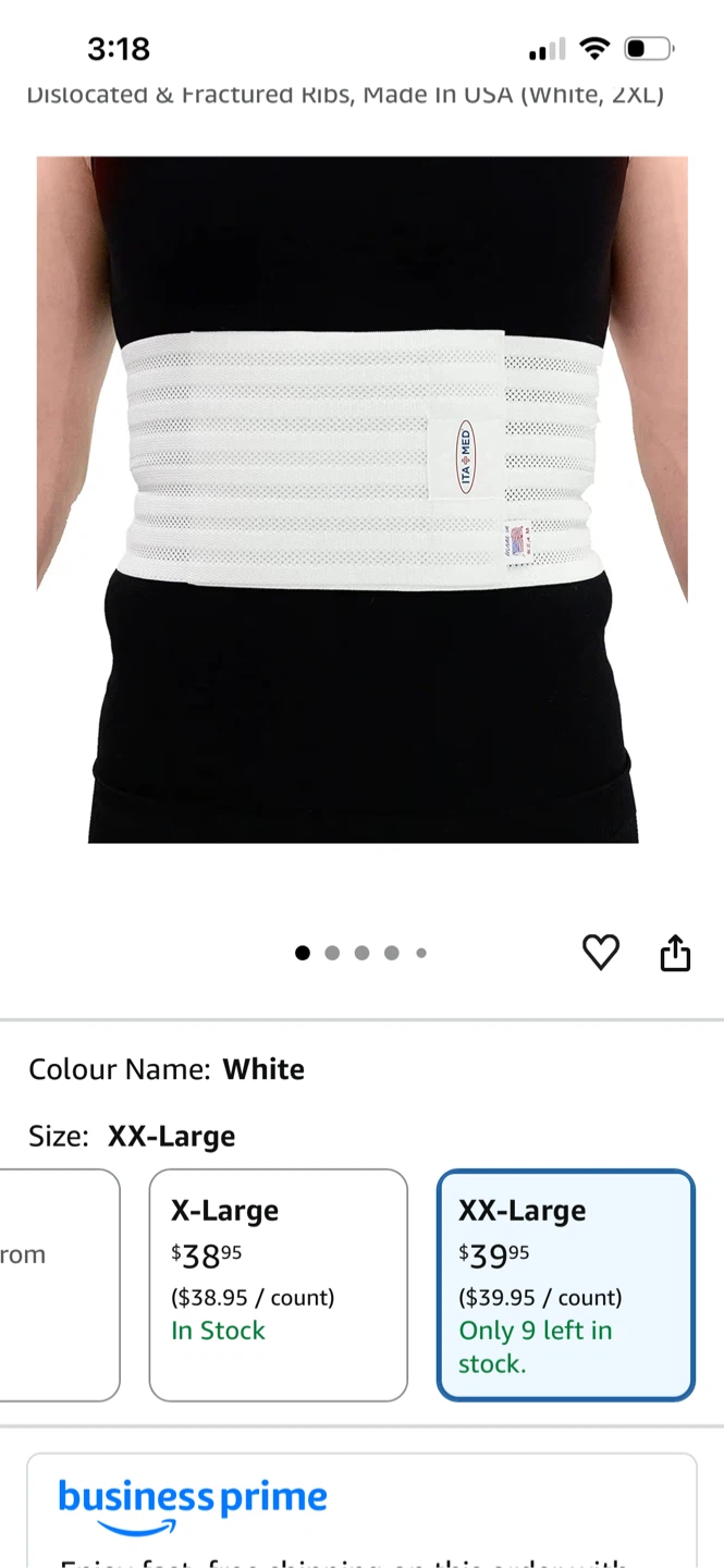ITA MED Rib Support RSM-223 size 2XL - photo 4