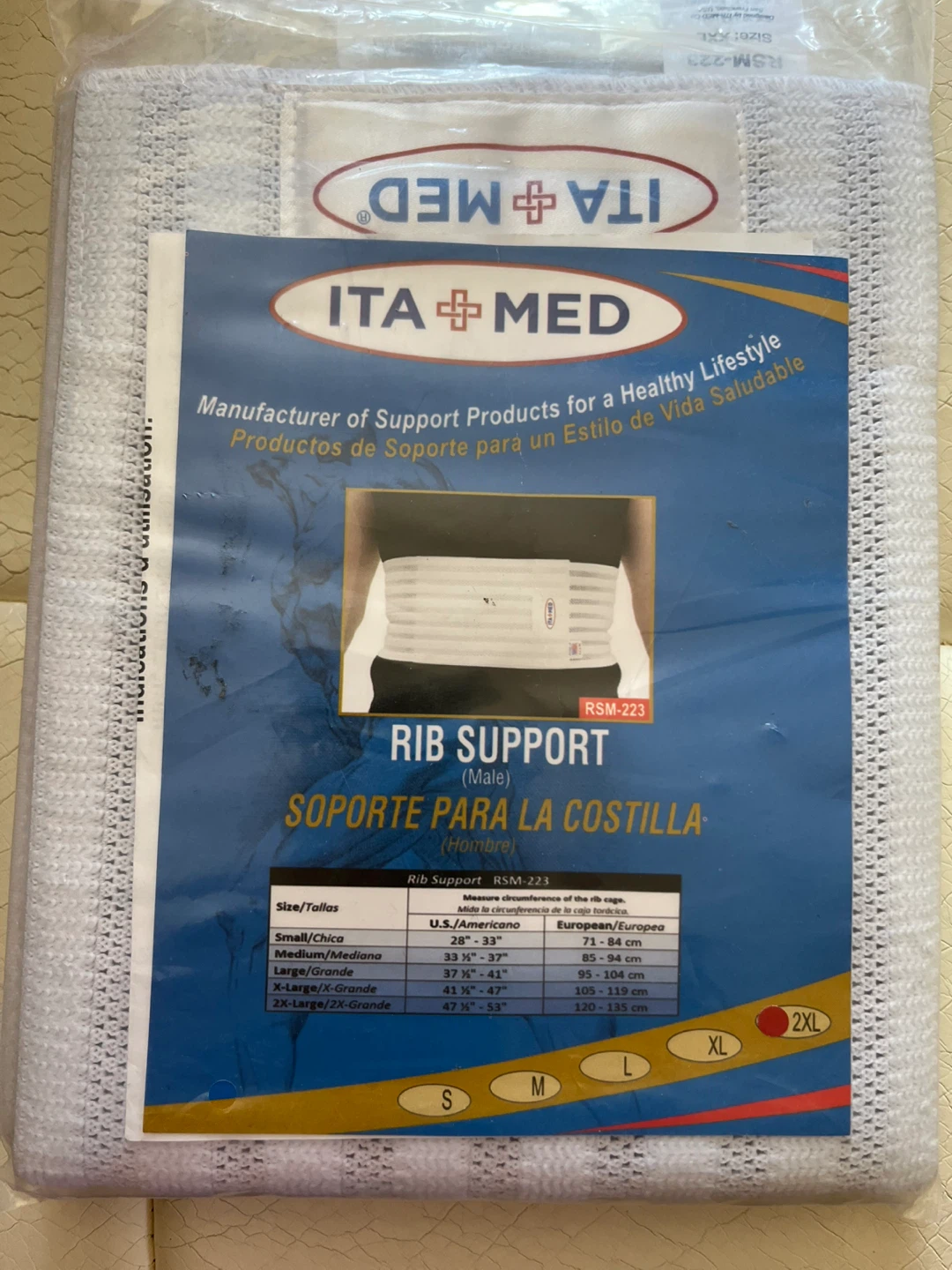 ITA MED Rib Support RSM-223 size 2XL