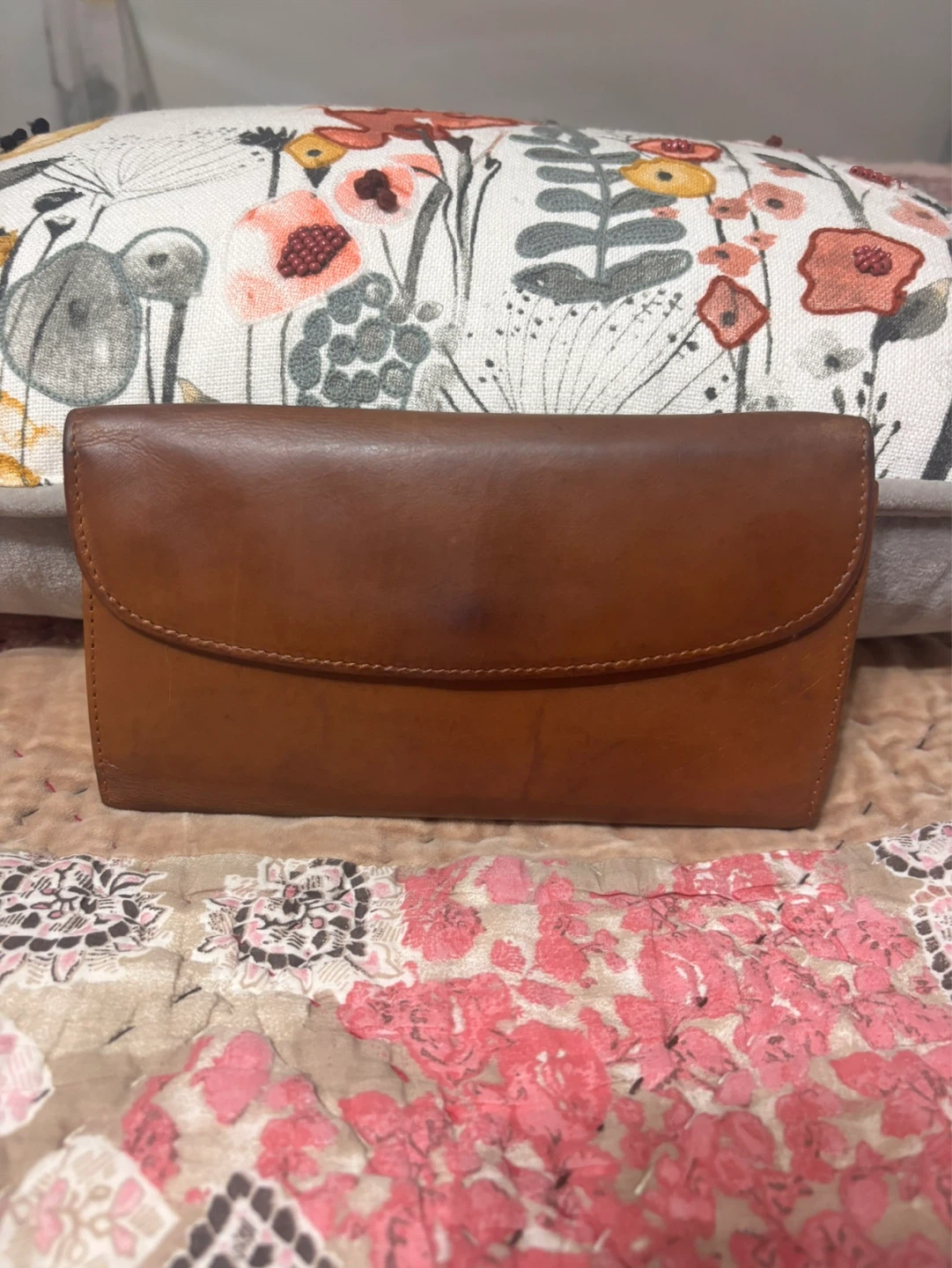 Brown Leather Coach Wallet