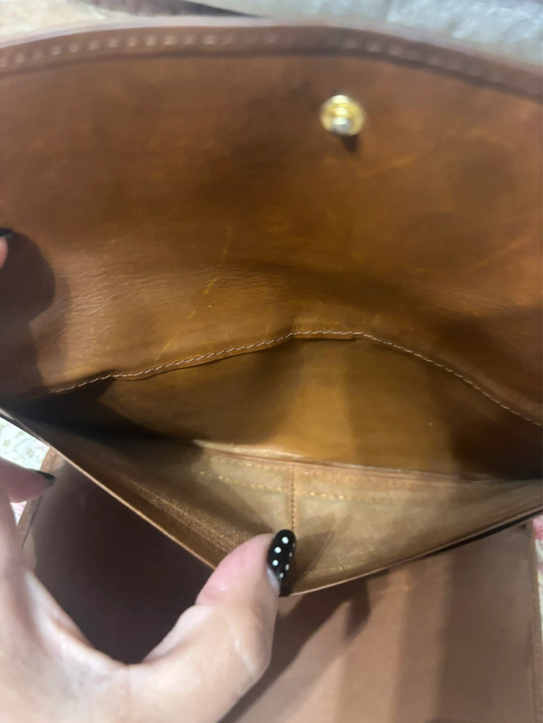 Brown Leather Coach Wallet - photo 5