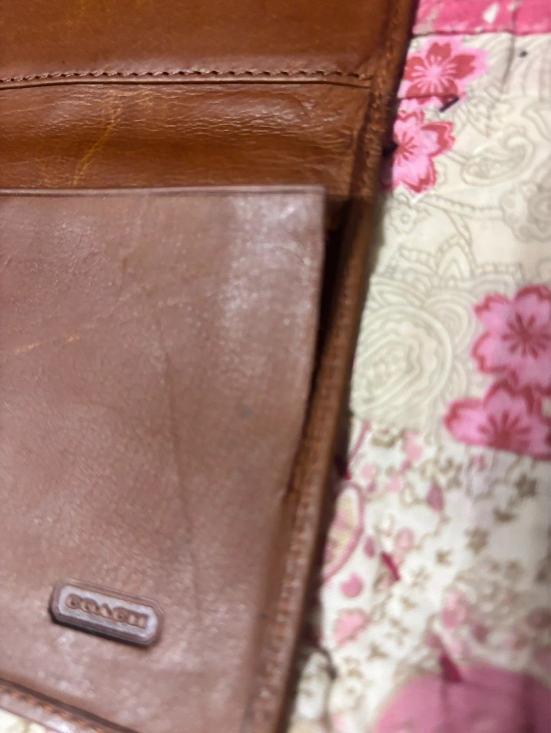 Brown Leather Coach Wallet - photo 4