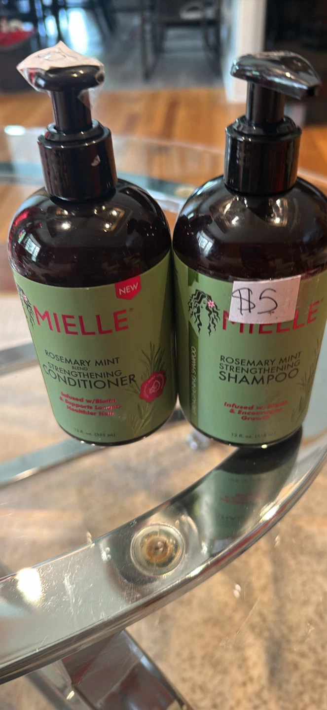 Mielle Rosemary Mint Strengthening Hair Masque - photo 2